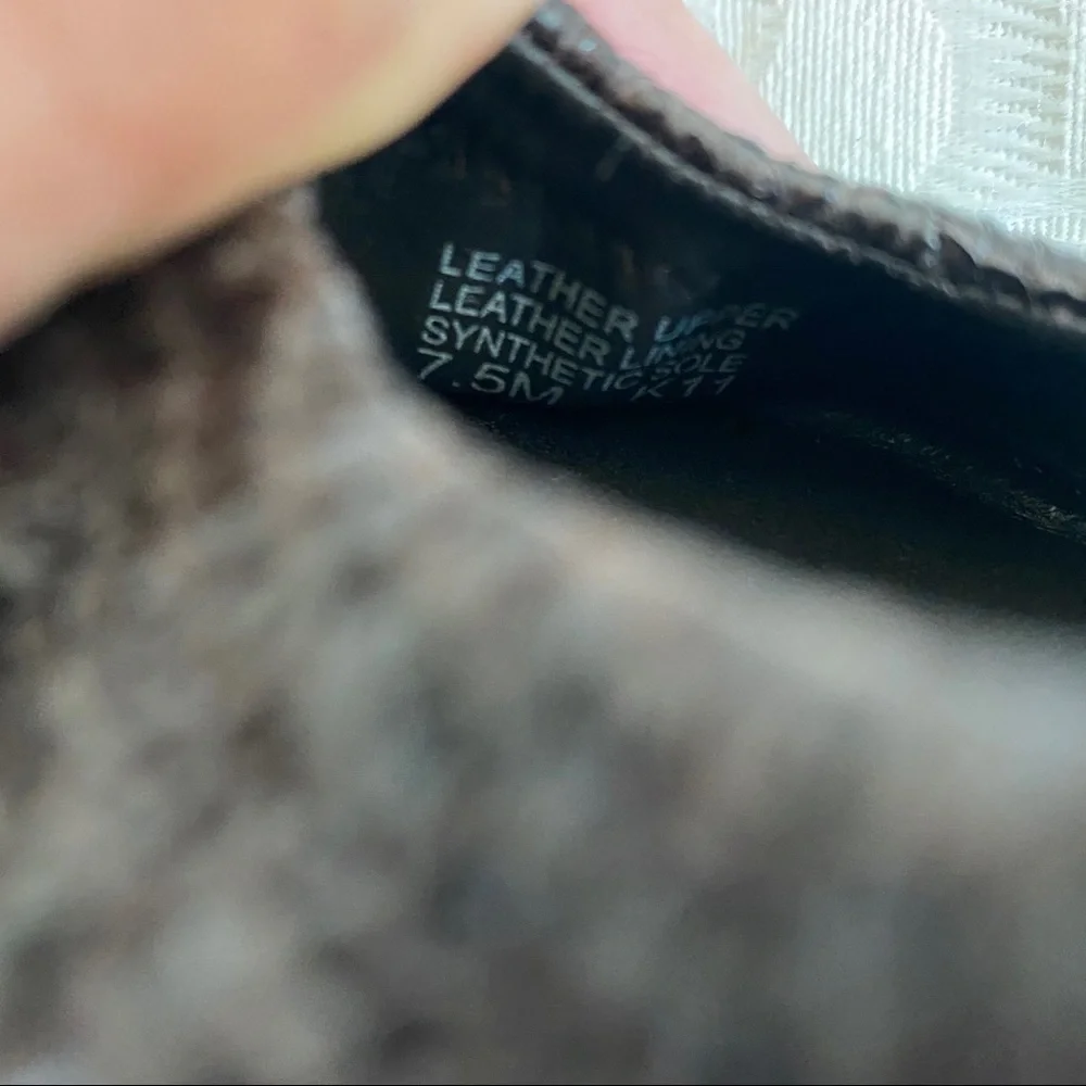 Tory Burch snake skin flats